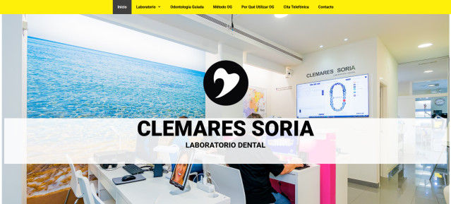 Páginas web para clínicas y laboratorios dentales Torrevieja Orihuela Alicante Elche.