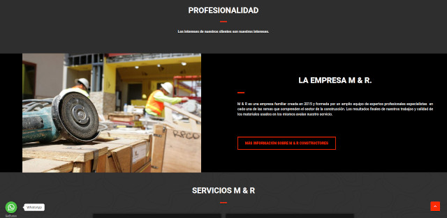 Páginas web para constructores y reformas Vega Baja Orihuela.